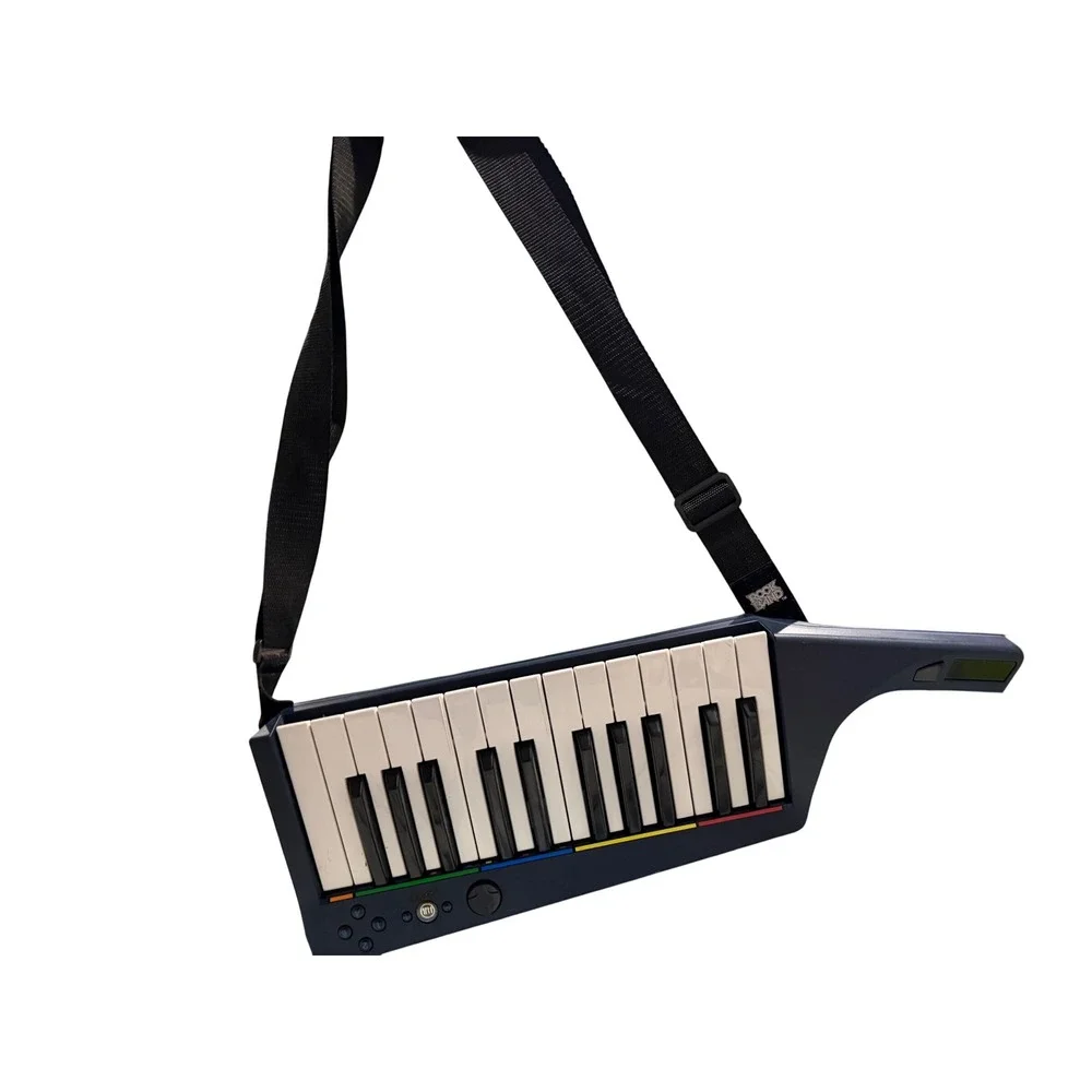 Mad Catz Rock Band 3 Wireless Keyboard Controller Nintendo Wii Wii‎ U Navy Blue